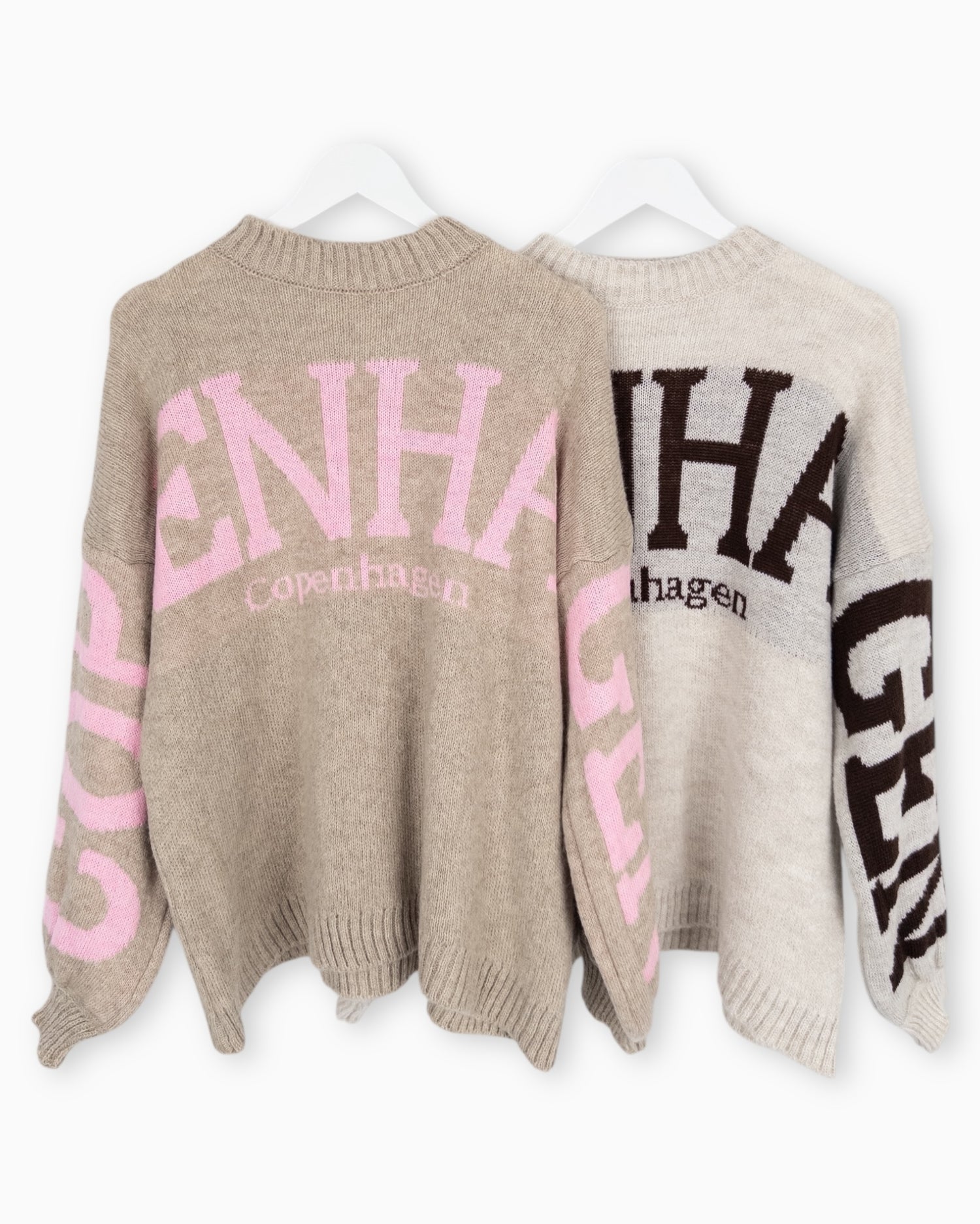Strickpullover Copenhagen sand braun