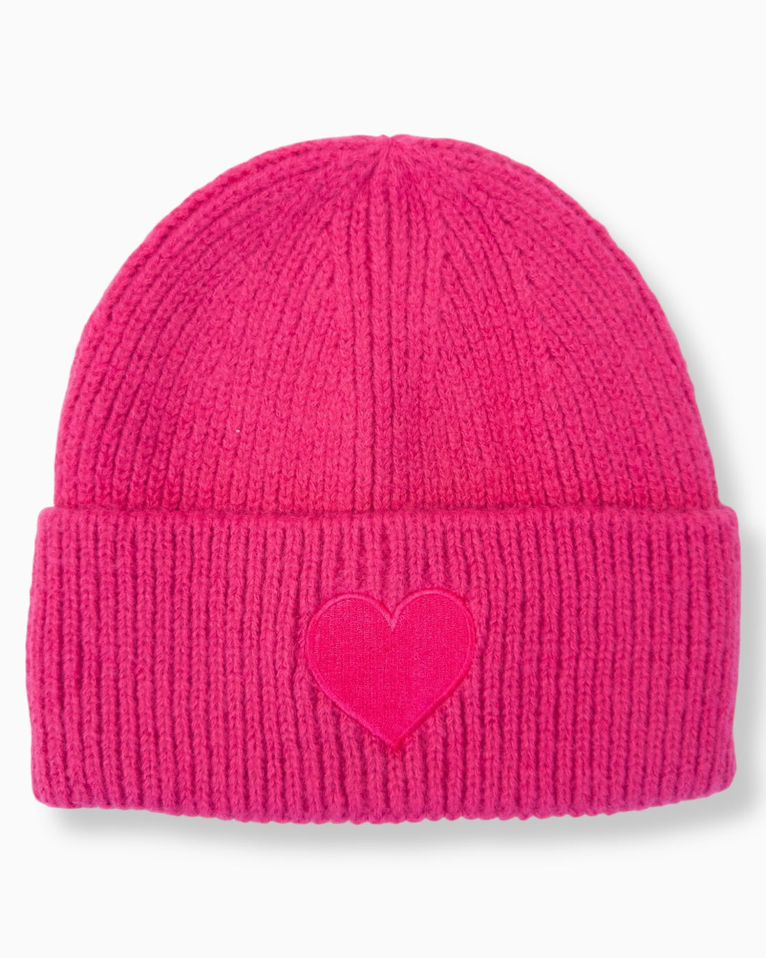 Mütze Herz pink