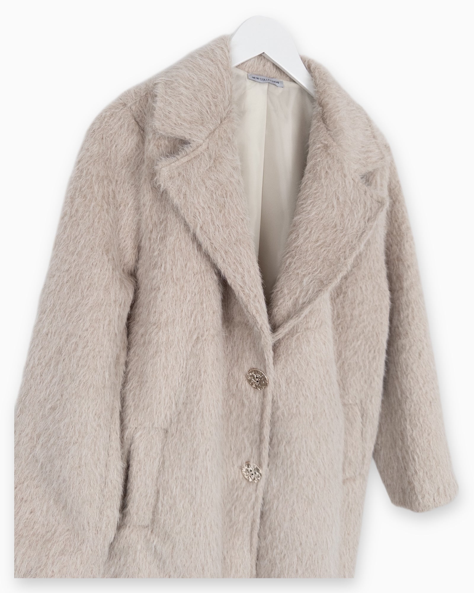 Mantel Fiola sand-beige