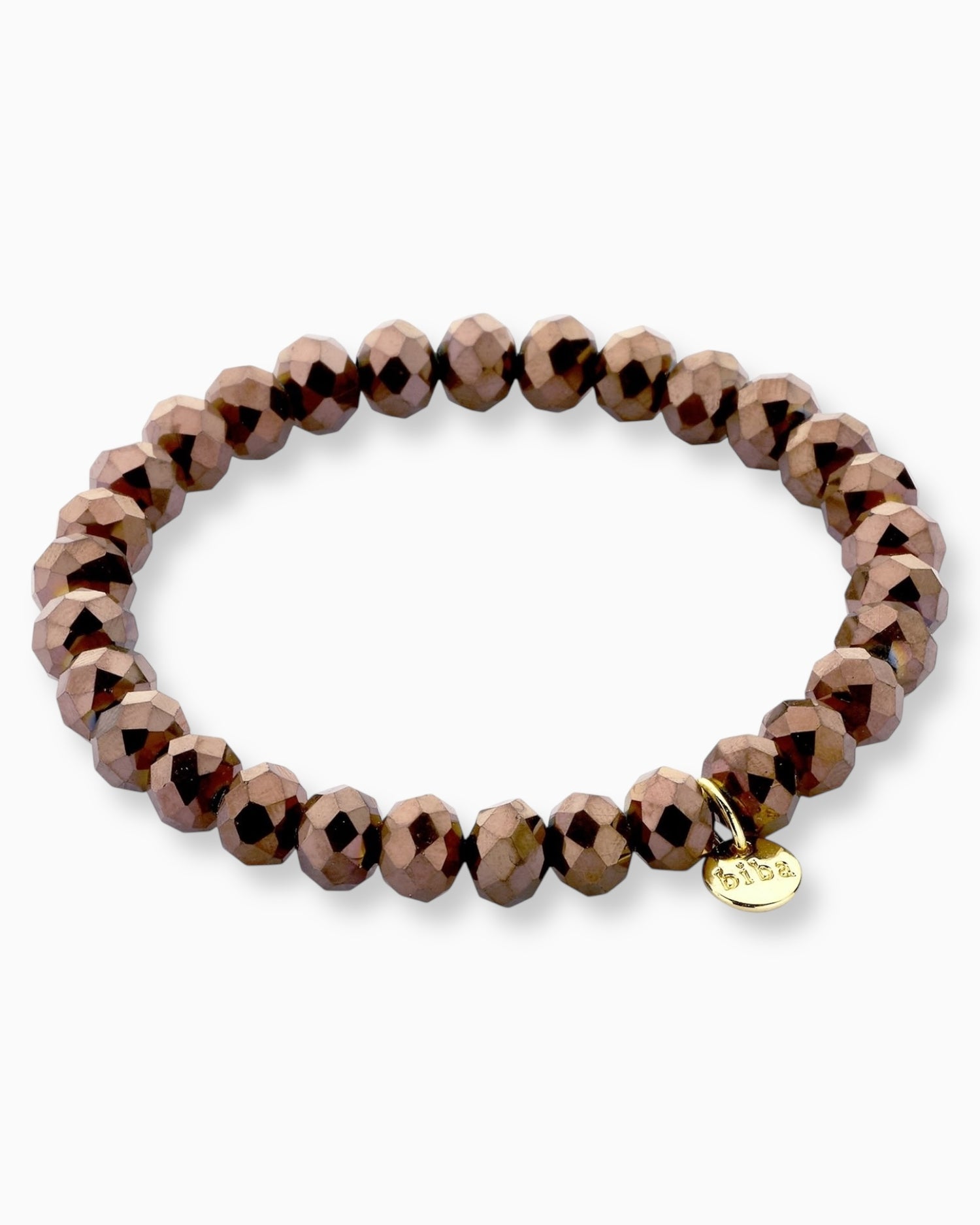 Crystal Armband braun