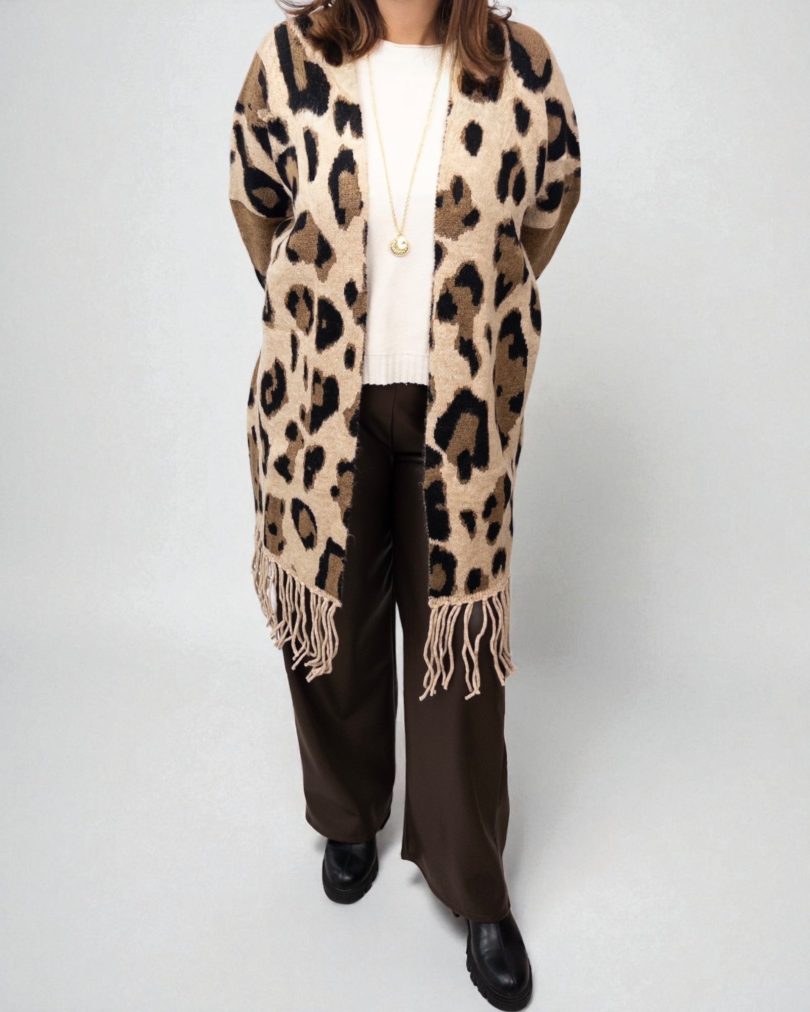 Leo Cardigan mit Fransen