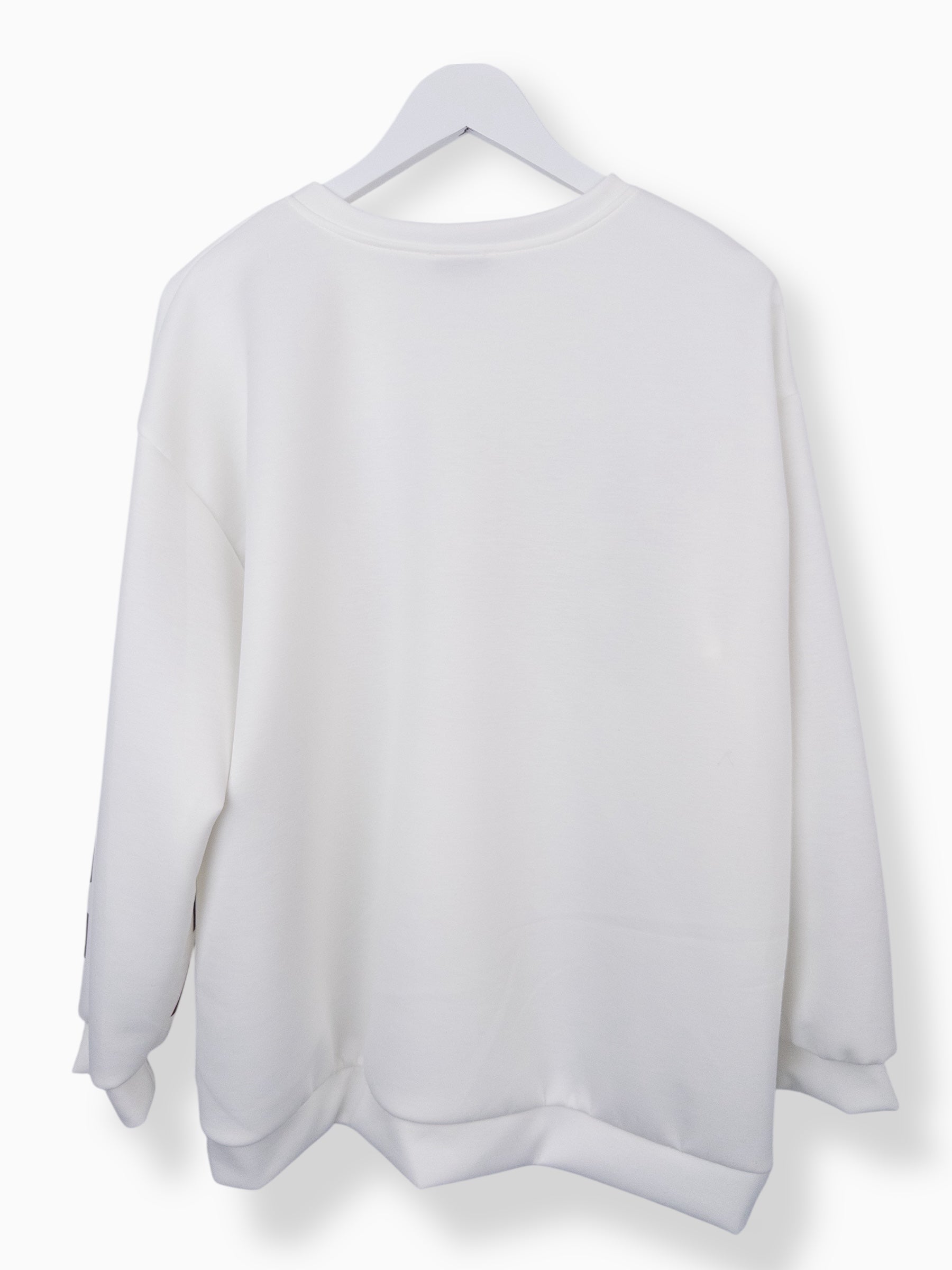 Oversize Sweatshirt Copenhagen weiß