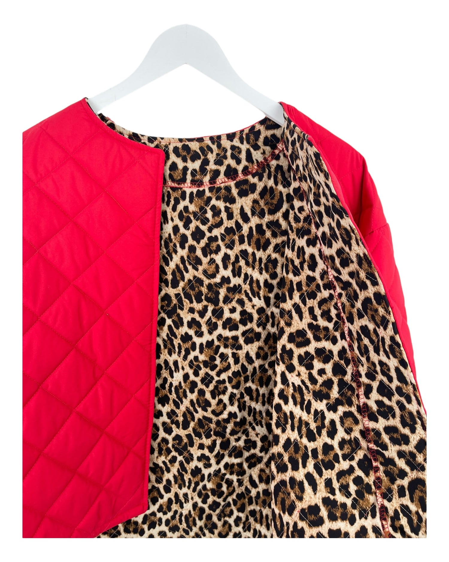 Steppjacke Leo rot