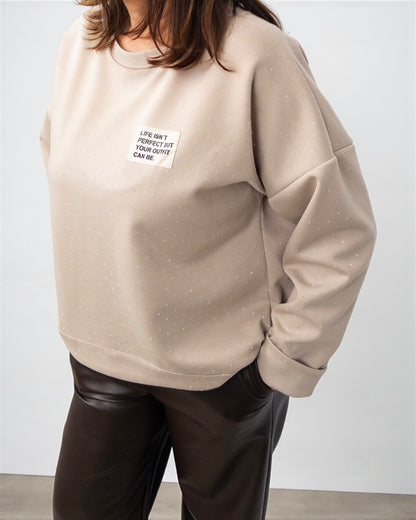 Sweatshirt Livia schwarz