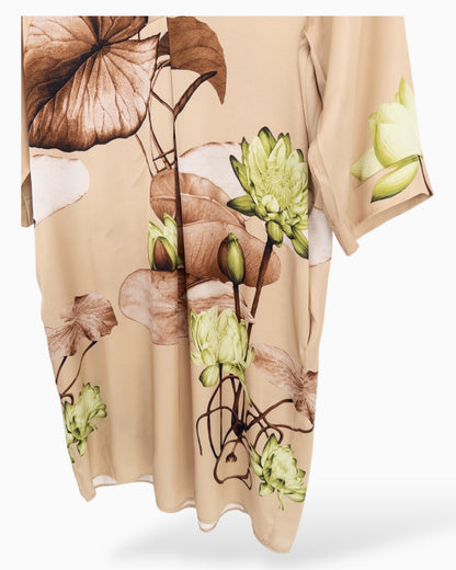 Leichtes Kleid mit floralem Muster