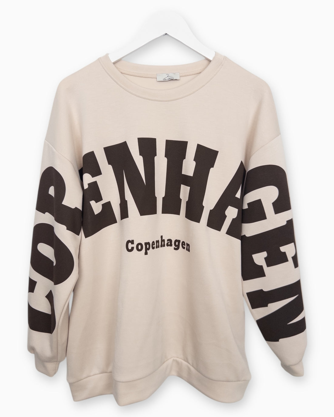 Oversize Sweatshirt Copenhagen beige braun