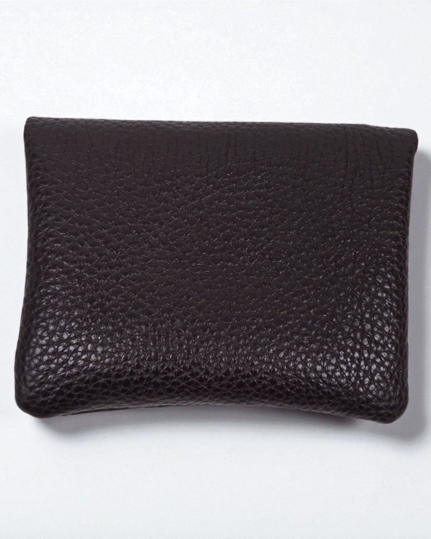 Geldbörse Leder klein dunkelbraun