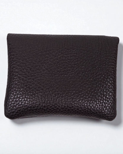 Geldbörse Leder klein dunkelbraun