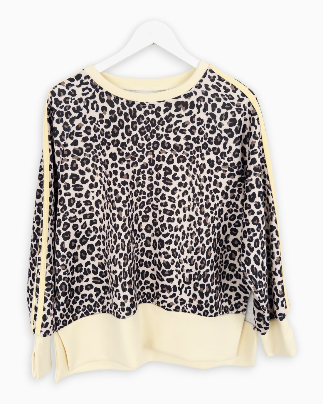 Leo Sweatshirt Streifen gelb