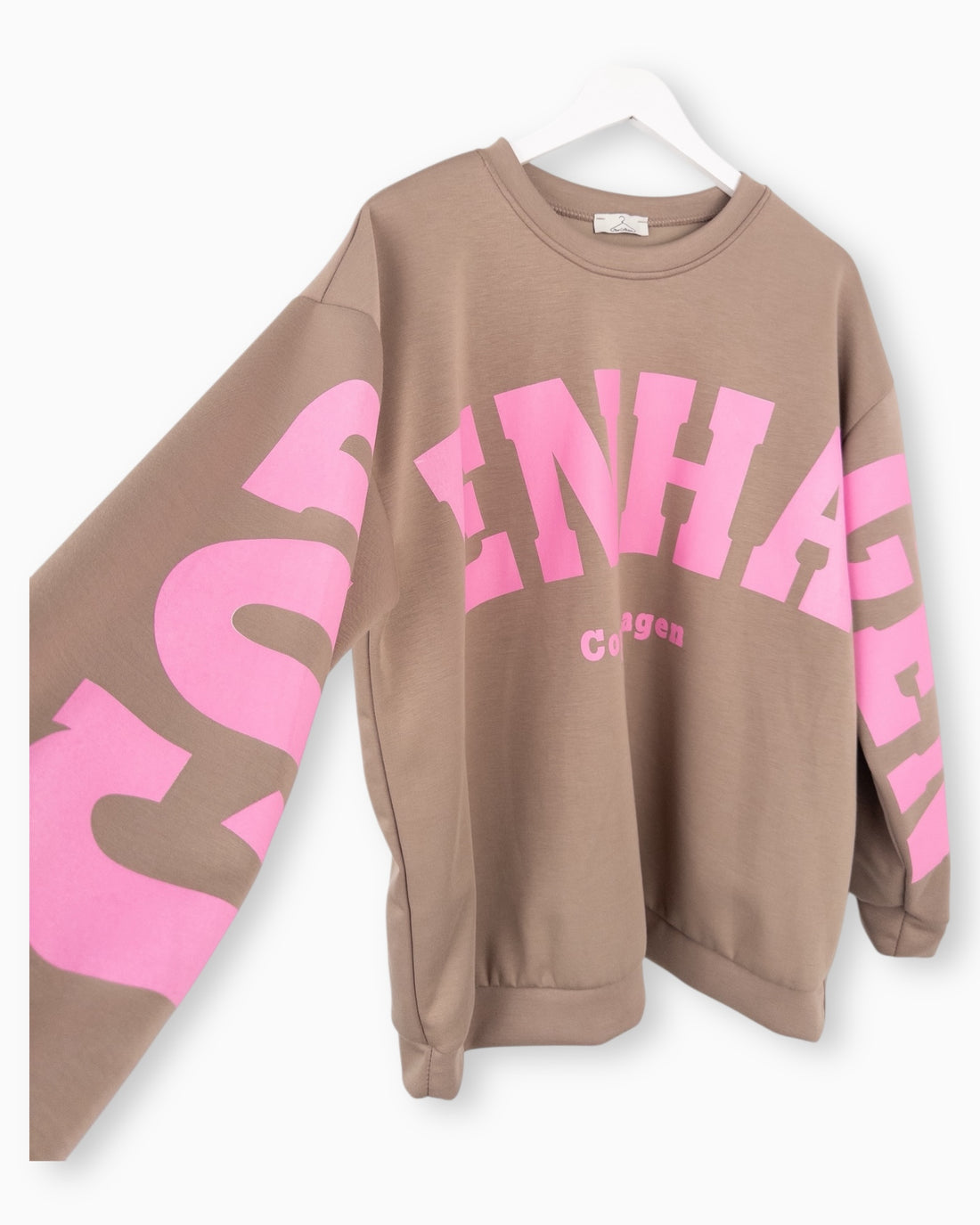 Oversize Sweatshirt Copenhagen hellbraun