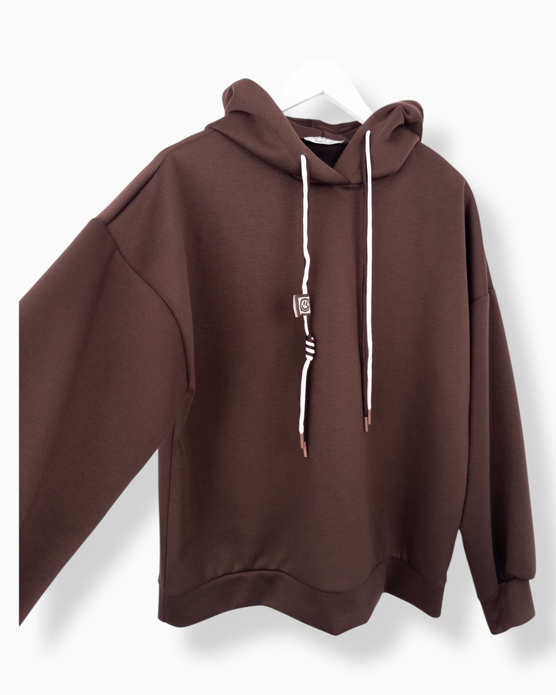 Hoodie Smile braun