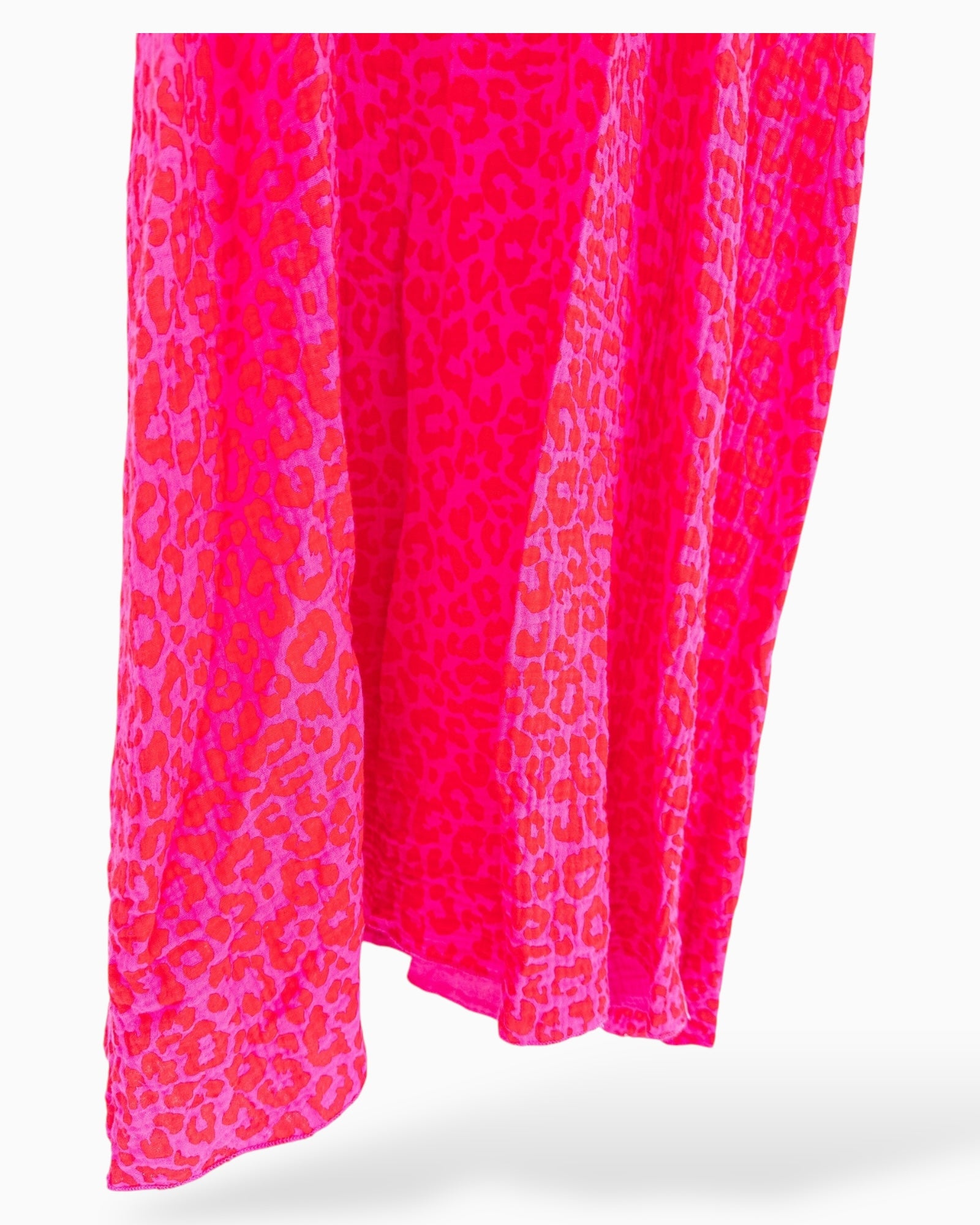Leo Kleid aus Baumwolle pink
