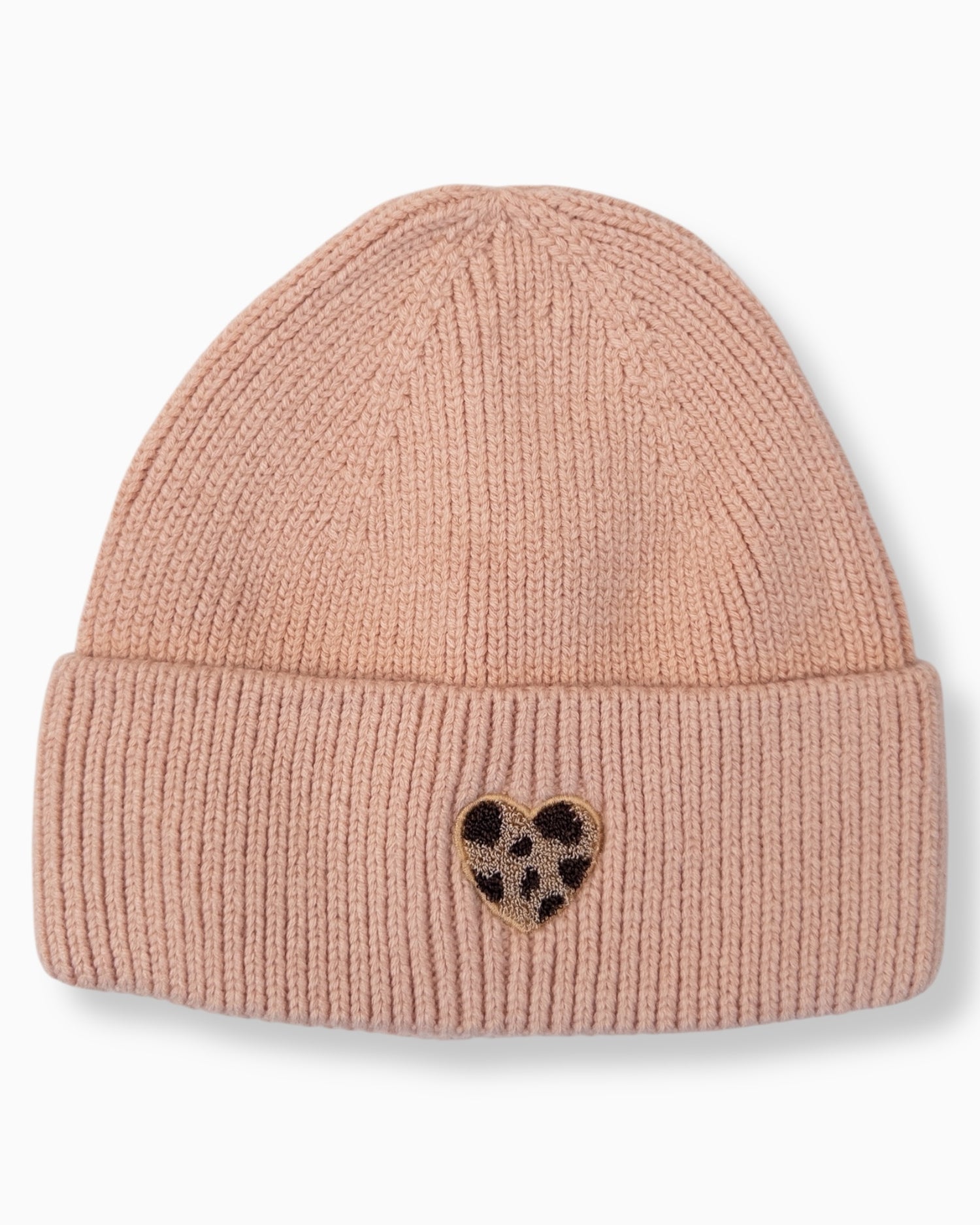 Mütze Leo Herz rosa Gr. L