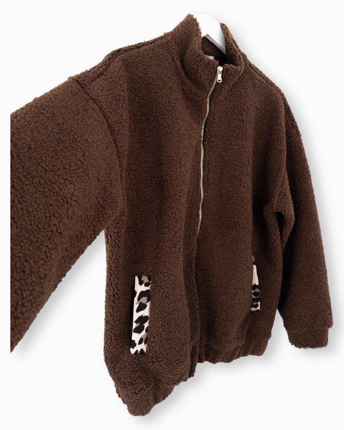 Teddy Jacke braun