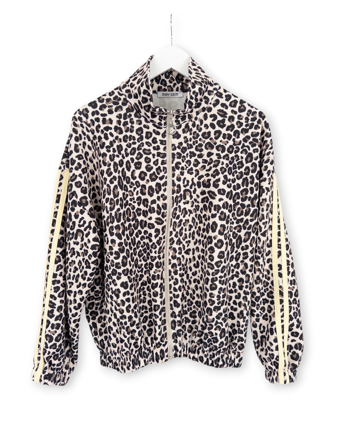 Leo Blouson-Jacke Streifen gelb
