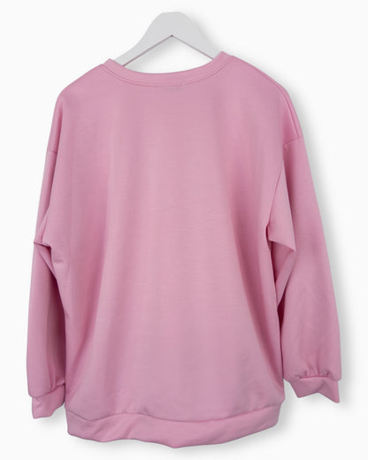 Oversize Sweatshirt Copenhagen rosa