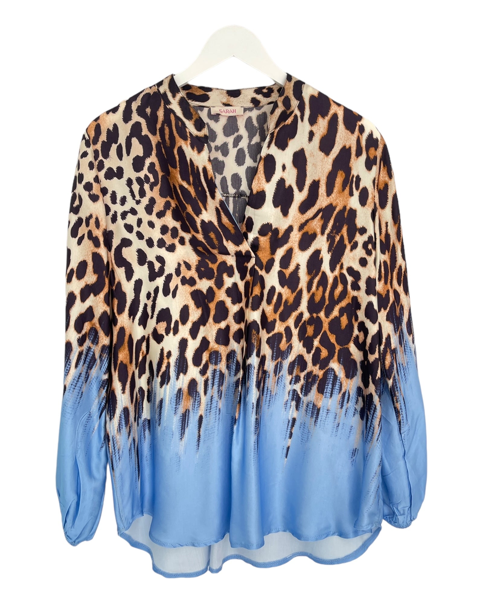 Bluse Leo blau