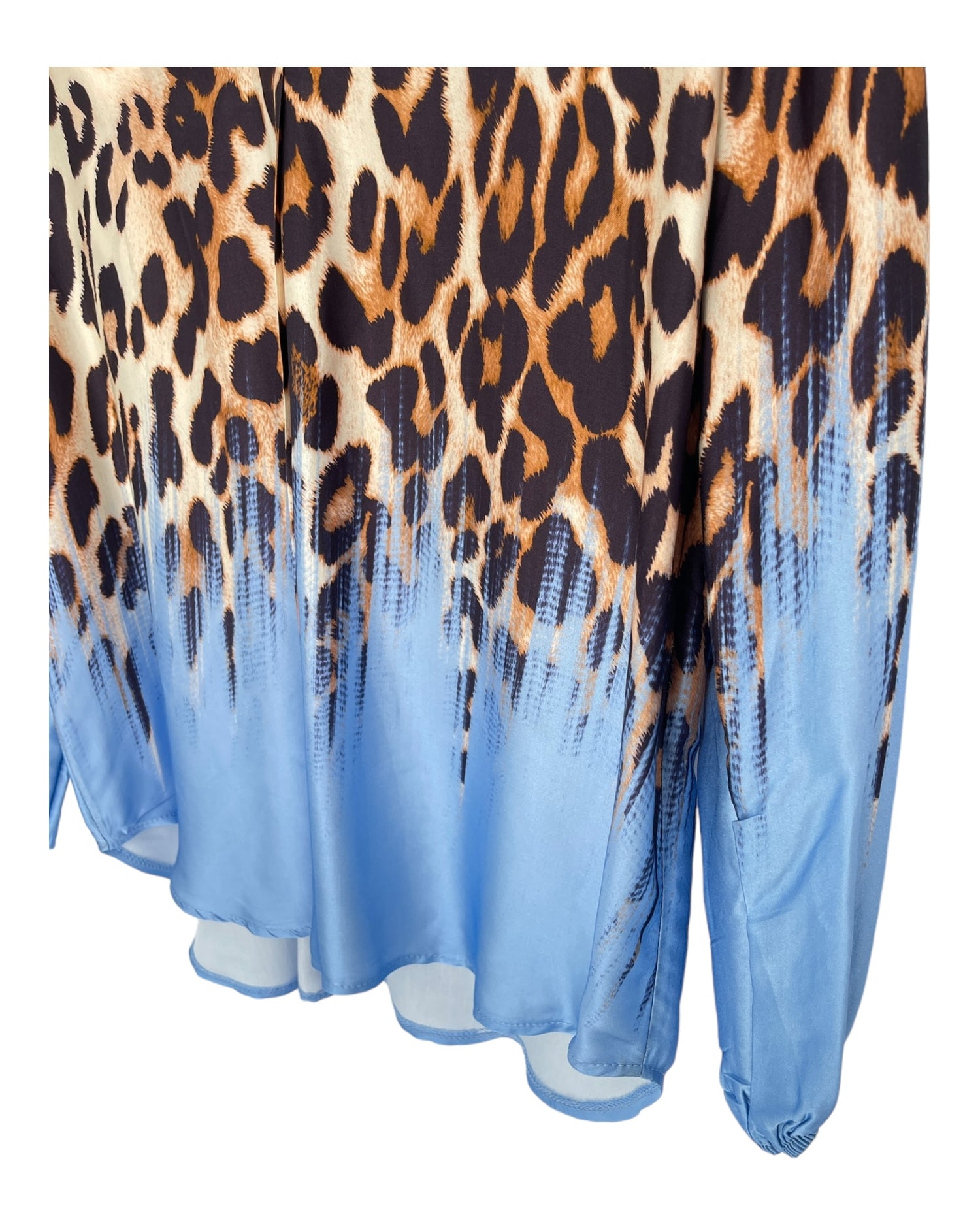 Bluse Leo blau