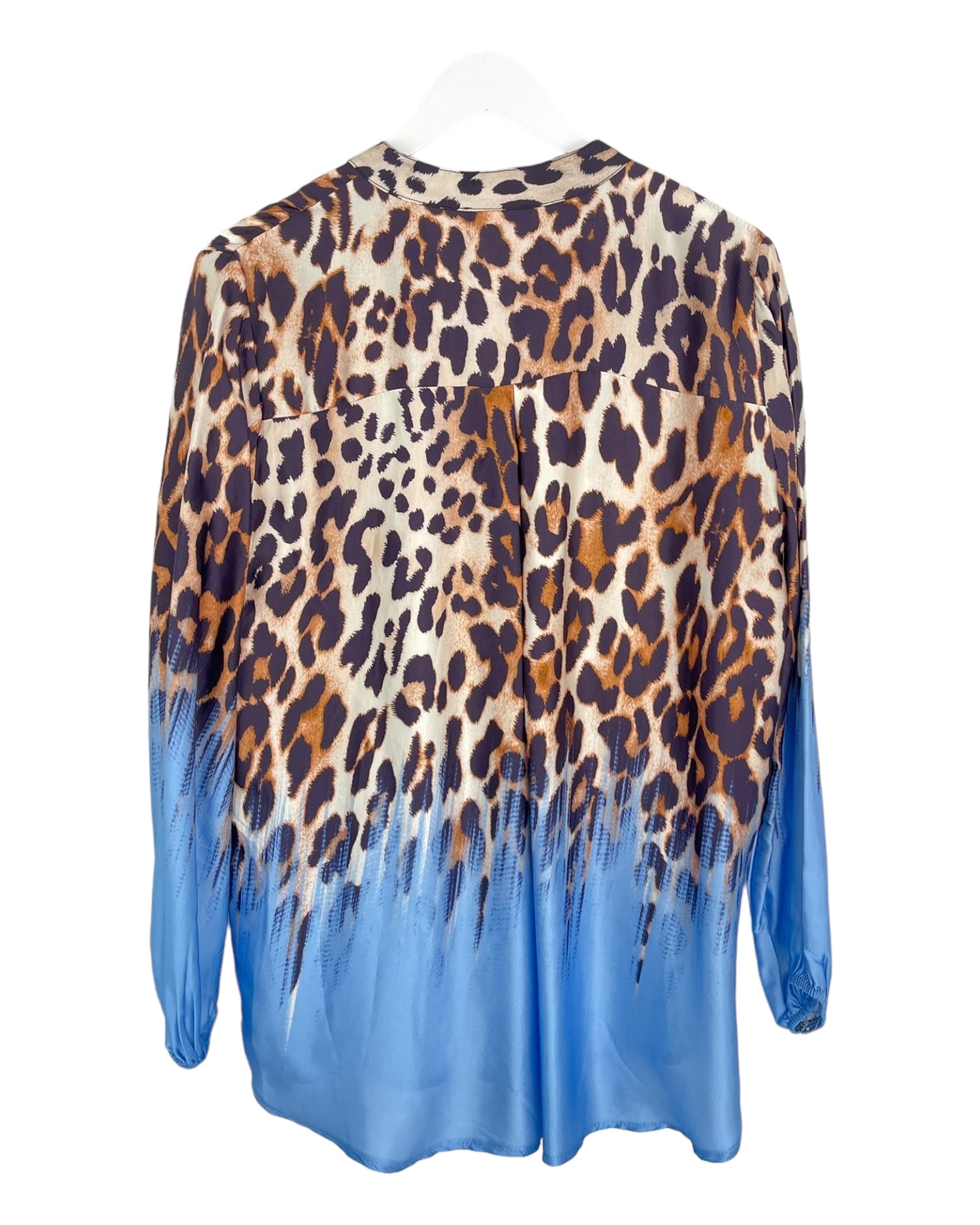 Bluse Leo blau