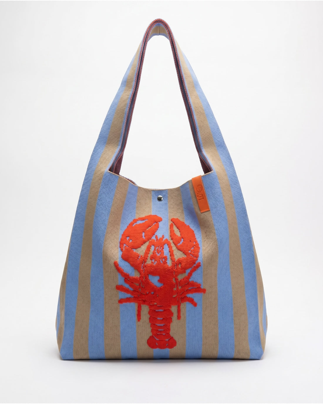 Hummer Shopper Rebel Lois mit Streifen blau beige