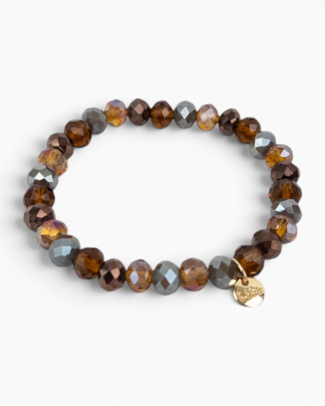 Crystal Armband espresso