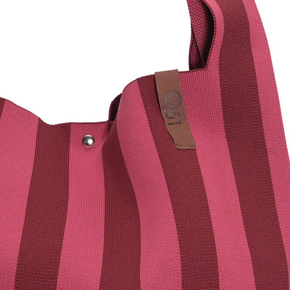 Shopper Lois mit Streifen bordeaux