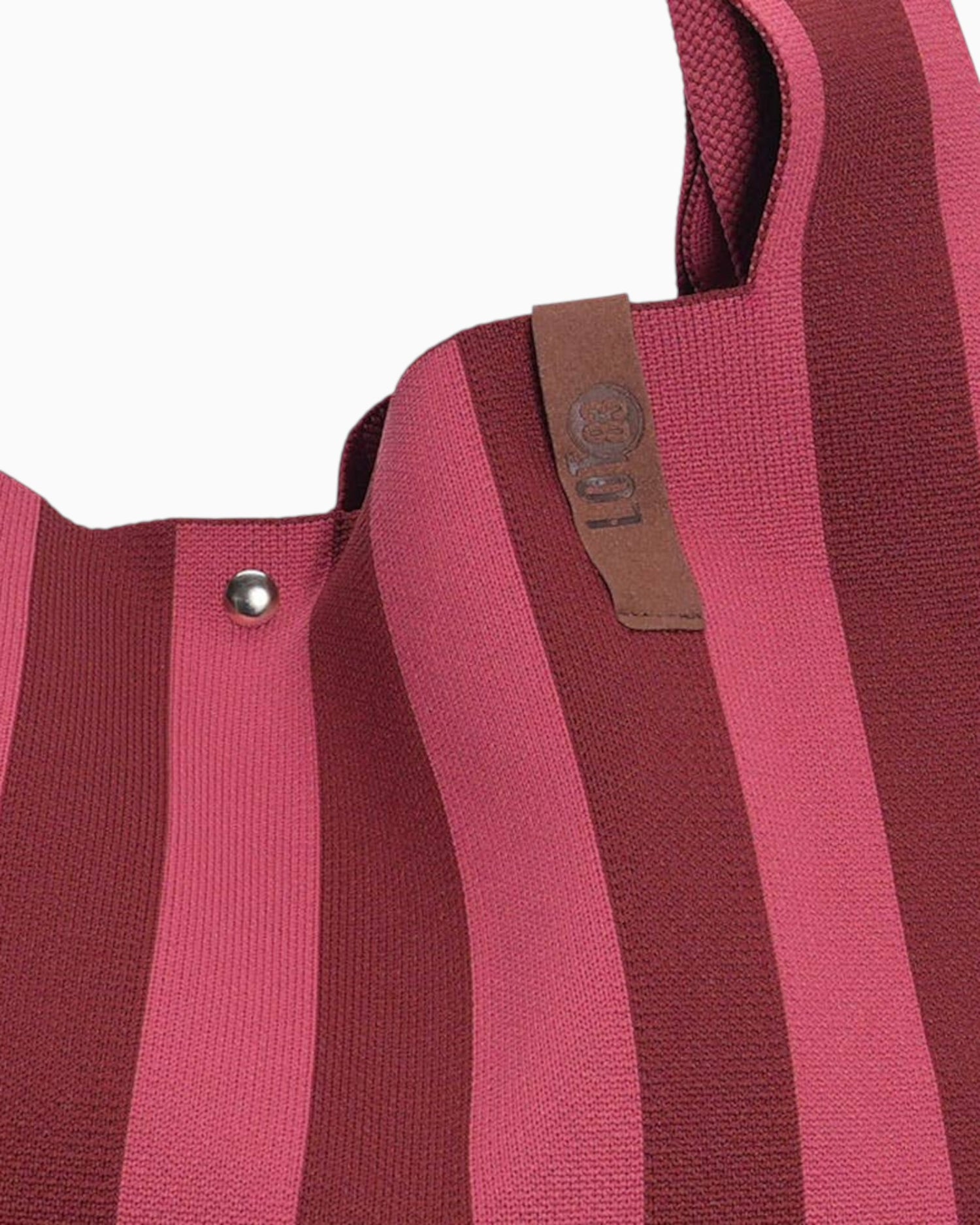Shopper Lois LOT83 Streifen bordeaux
